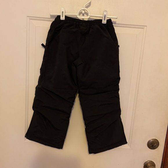 Lands End Squall Black Ski Snow Pants Sz 4 Unisex - Picture 10 of 16